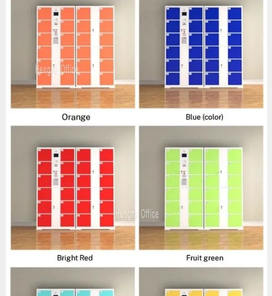 School Gym Locker Room Electronic Cabinet 12-Door PIN Code Steel Storage for PE Class Student Belongings photo-4