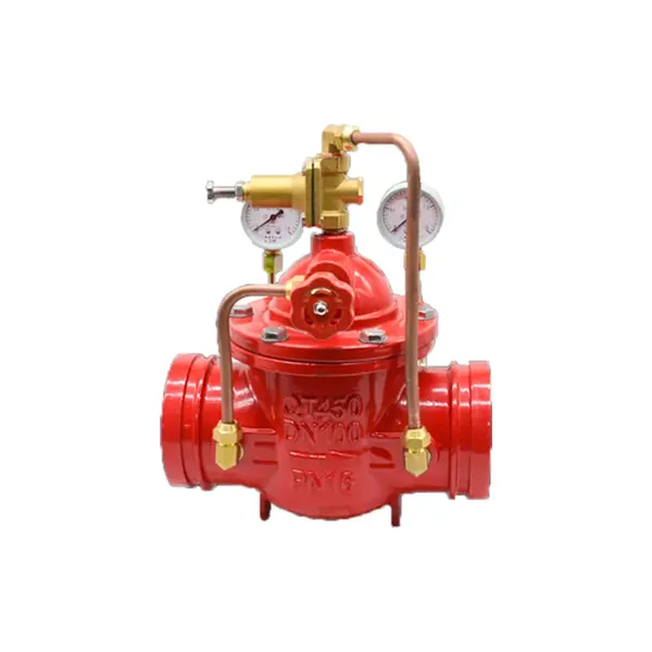 Hot Selling Ductile Iron Pressure Control Valve Slot Type Pressure Reducing Valve photo-3