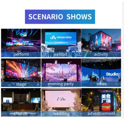 P1.953 P2.6 Indoor LED Backlit Video Screen, Used for Company Advertising photo-5