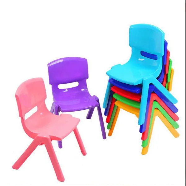 Wholesale of Children's Chairs, Plastic Thickened Kindergarten Backrest Chairs, Learning Chairs for Primary School Students, Small Stools for Home Early Education, Manufacturers photo-5