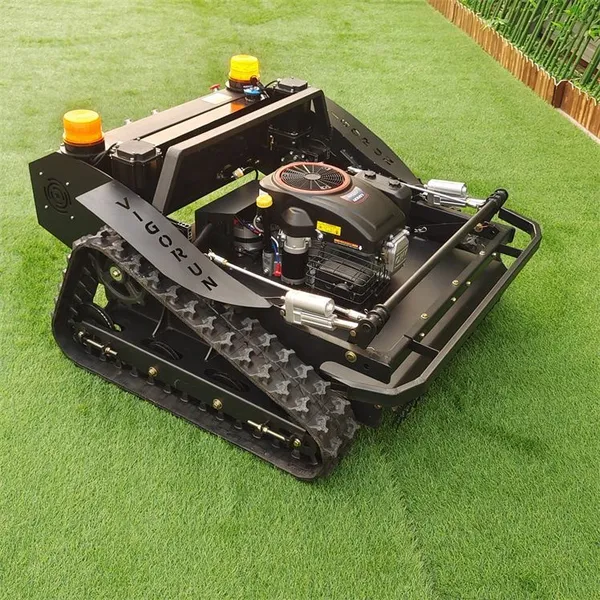 VIGORUN VTLM600 Industrial Grade Petrol Engine Steel Chassis Self Propelled High Torque Remote Control Brush Cutter photo-2