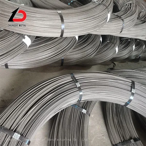 Smooth Surface Prestressed Concrete Wire Uniform Size Steel Wire photo-5