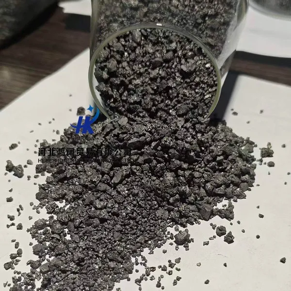 Industrial Raw Material Calcined Petroleum Coke 1-5mm Low Sulfur CPC for Metallurgy and Casting photo-2