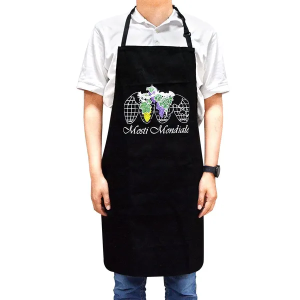 Grape Motif Apron Long Length Protect Clothes From Kitchen Spills Kitchen Apron photo-2