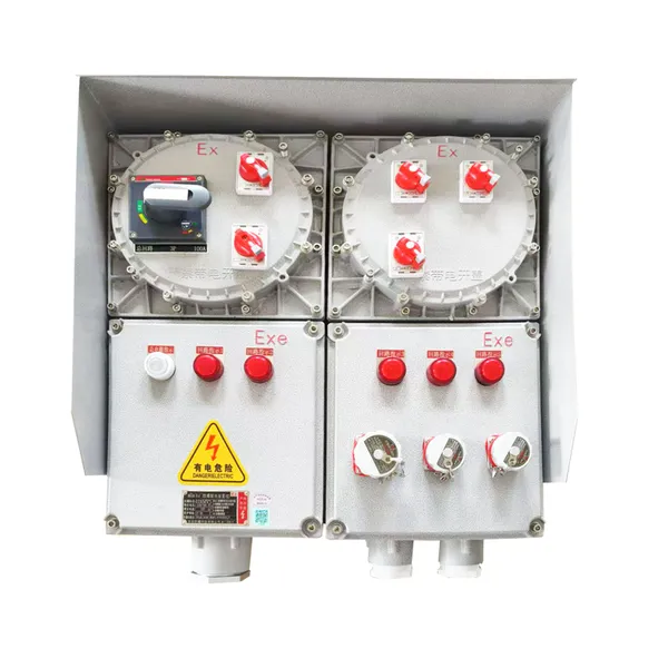 Explosion Proof Maintenance Power Box IP66 Ex db IIB T6 Industrial Flameproof Repair Power Box photo-2