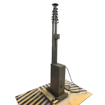 6m Low Noise Electric Mobile Telescopic Mast Customizable Corrosion Resistant Easy Deployment Antenna Mast