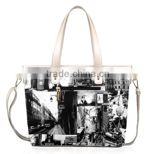 Top Quality Bag Women 2015 Fashion Leather Handbags Made In China photo-4