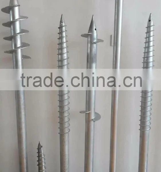 Solar Ground Mouting,solar Ground Screw Pile,ground Screw for Solar System photo-5
