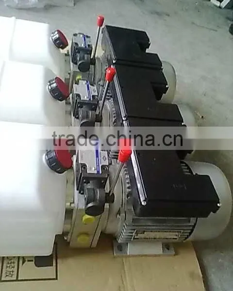 Cheap Snow Plow Used 12VDC 24VDC Small Hydraulic Power Unit photo-5