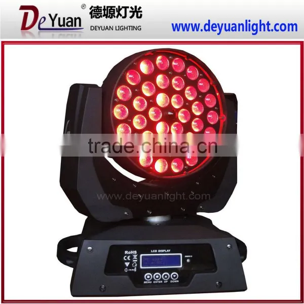 Led Zoom Moving Head Light Price 36pcs 10w Rgbwa 5in1 Dj Light photo-3