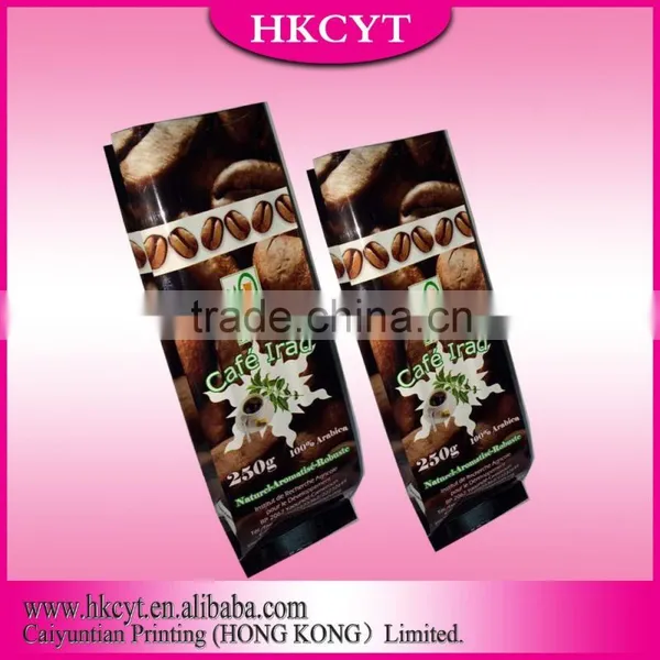China Self Adhesive Bags/ Print Coffee Beans Plastic Bags photo-5
