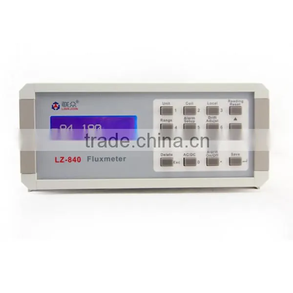 LINKJOIN LZ-840 Fluxmeter Flux Density Measuring Instrument Magnetic Flux Meter Manufacture With CE Certification photo-3