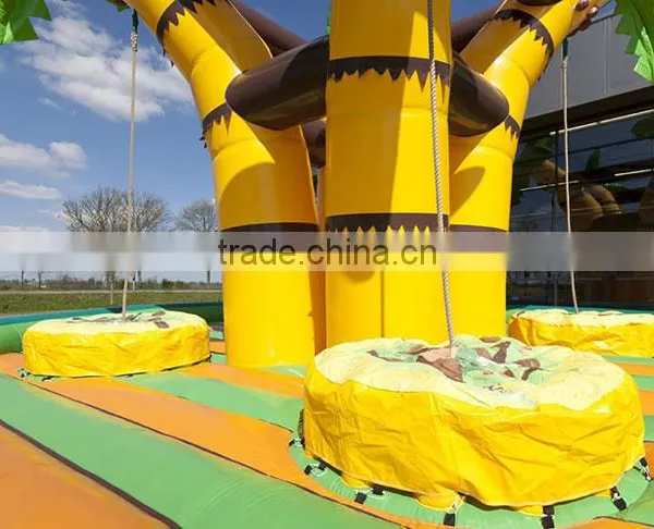 New Design Inflatable Climbing Wall,inflatable Climb Tower Palm Tree Climbing for Fun photo-4