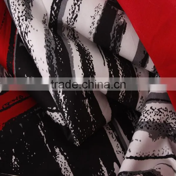Red Color Woven Textile 100 Cotton 3x3 Canvas Fabric Printing for Garment photo-6