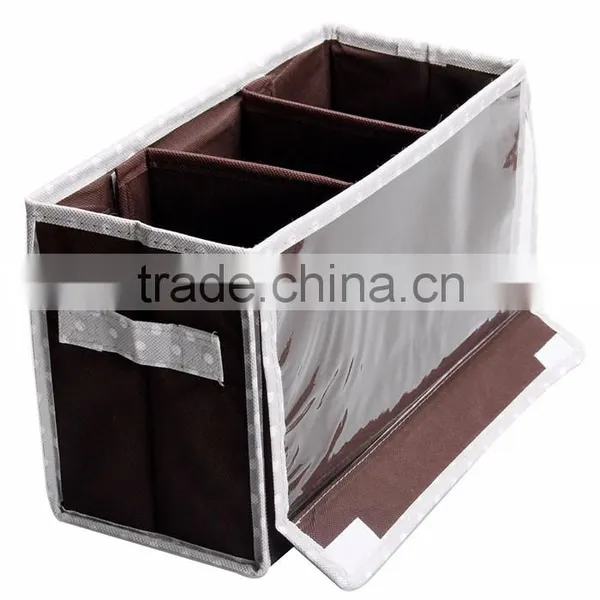 Hot Sale Printed Non Woven Folding Storage Boxes photo-4
