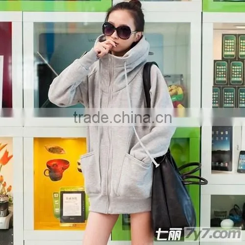 Promotion Girls Cheap Blank Hoodies/bulk Hoodies With Zipper photo-2