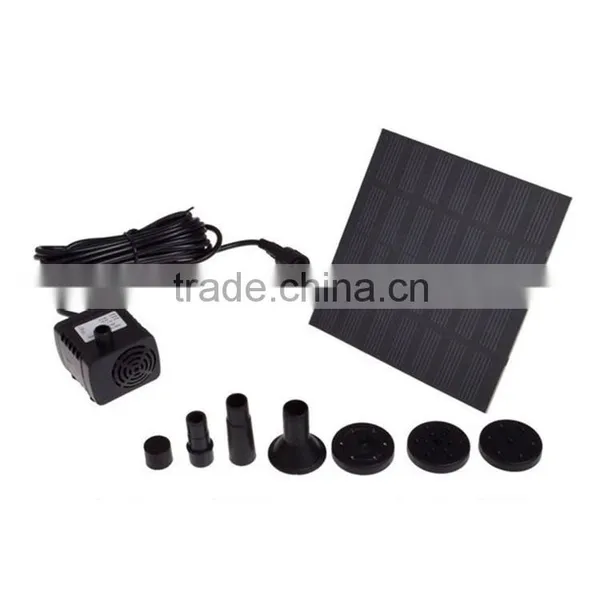 High Efficiency Solar Panel Decorative Garden Pump photo-2