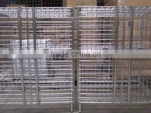 Mobile Standard Wire Security Cage With Doors photo-3