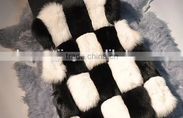 New 2015 Winter Vest Women Artifical Fox Fur Vest High-Grade Fur Coat Fashion Women Clothes photo-5