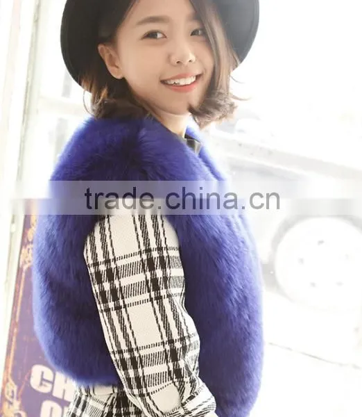 New 2016 Winter Coat Women Import Whole Peel Fox Fur Vest High-Grade Fur Coat Fashion Women Clothes Size:S-XXL photo-2