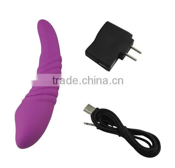 Online Shopping Rechargeable Fantasy Vibrating Finger Penis Massager for Female photo-3