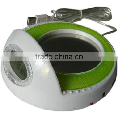 Fashion USB Cup Warmer With Clock / Temperature Display Usb Warmer / Usb Coffee Cup Warmer photo-4