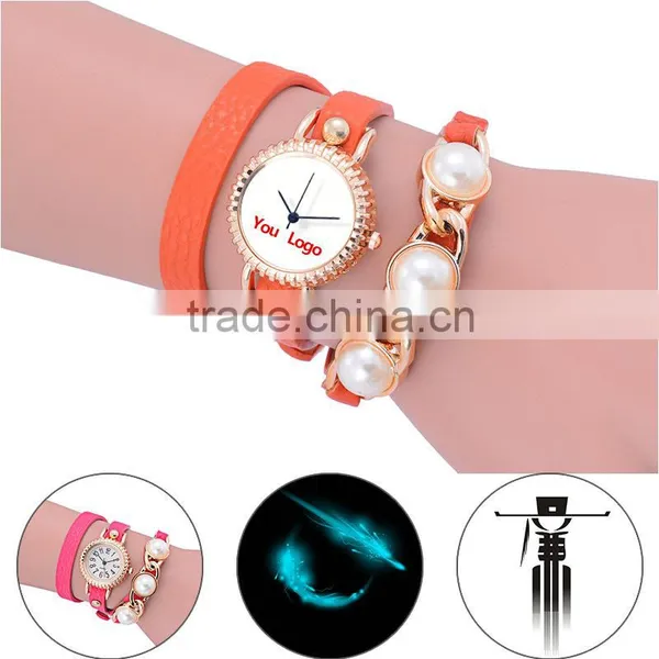 Personalized Dial Fancy Lady Watches Custom Clock Watch personalizzato orologio quadrante