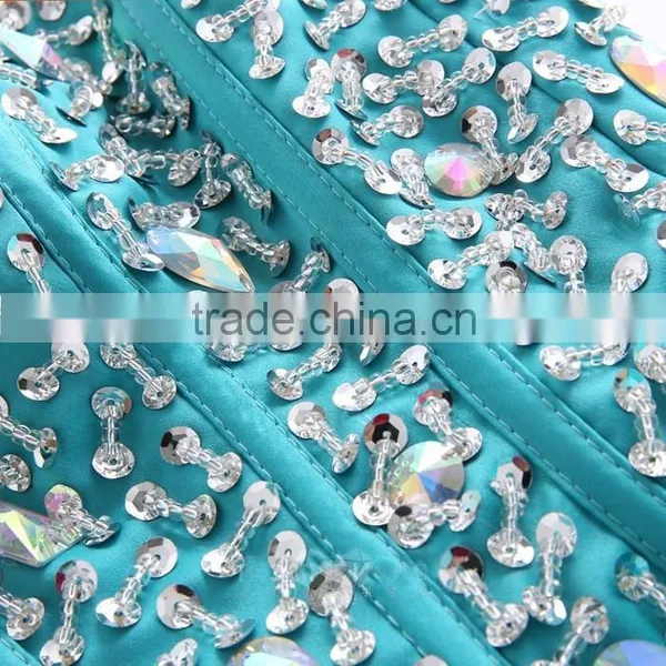 Hot Dress Fashion Design Amazing Peacock Feather Prom Dress photo-2