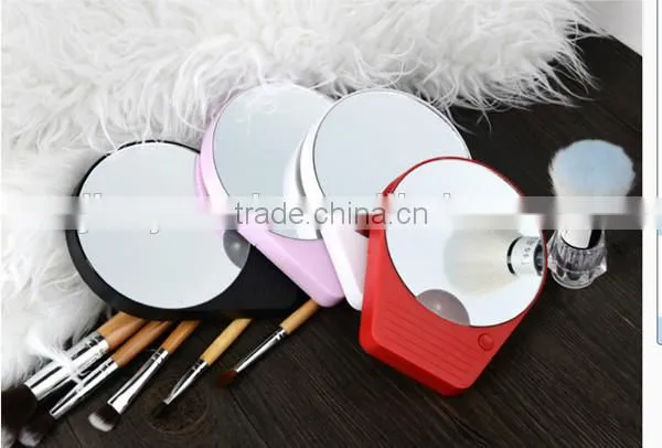 10x Magnifying Suction Cup Illuminated Led Makeup Mirror photo-4