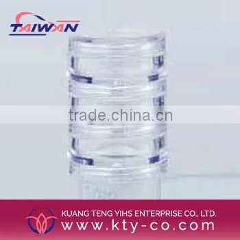 stackable jars cosmetics
