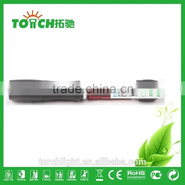 1.5v AA Battery Led Lamp Super Bight Flashlight 4 Colors Self Defense for Hiking photo-5