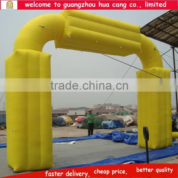 Durable Custom Made Wide Legs Advertising Inflatable Arch for Wedding photo-5
