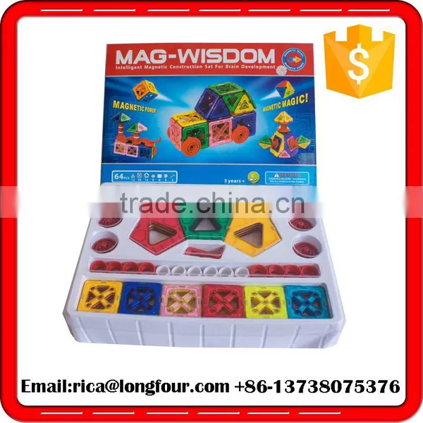 ABS Sun-tiles Puzzle Magnetic Building Block photo-4