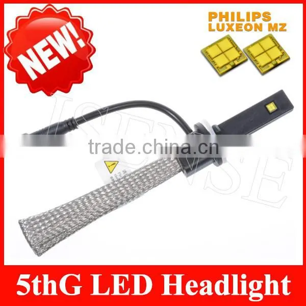 Guangdong Cars Accessories 5th Generation Led Fanless 2500lm Head Light Bulb photo-2