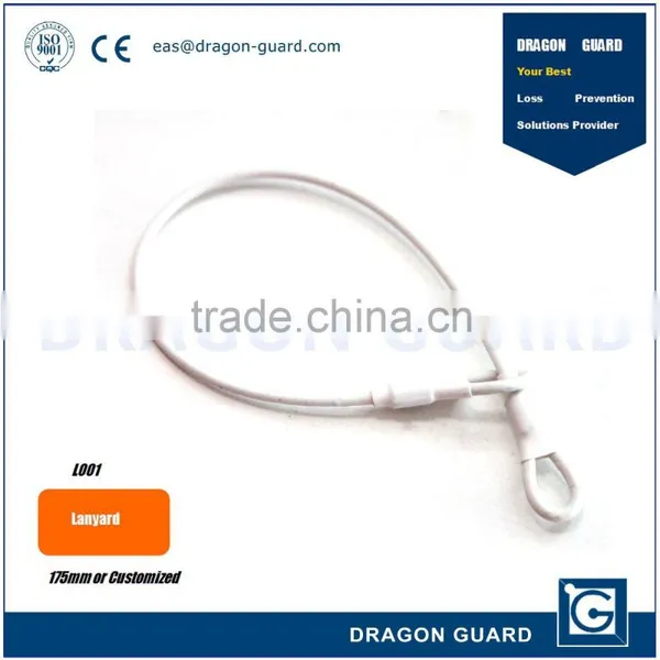 Dragon Guard Wholesale L001 Loop to Loop Plastic Security EAS Double Loop Lanyard photo-6