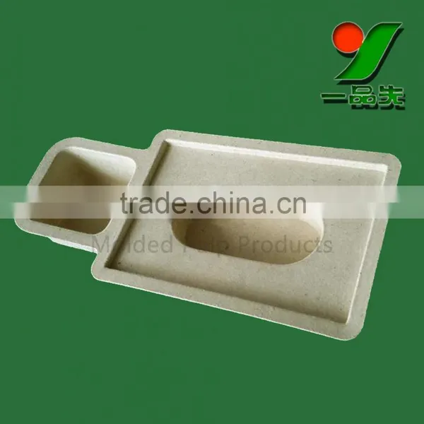 Biodegradable and Compostable Thermoformed Natural Plant Fiber Molded Packaging photo-3