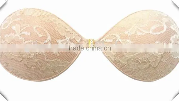 High Quality Low Back Strapless Bra Self-Adhesive Invisible Lace Bra photo-5