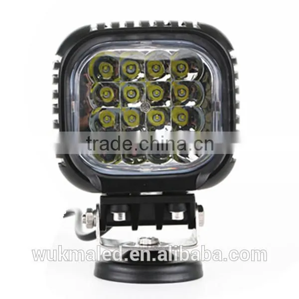 Square 48w Led Flood Light 4x4 off Road 12V Tractor Jee-p Work Lights Fog Light For Jee-p Cabin Boat SUV Truck Car ATV Supplier's Choice photo-2