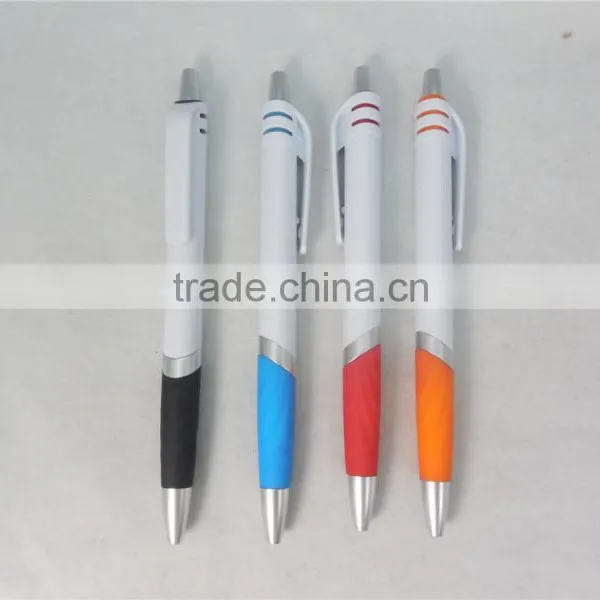 Not Novelty Plastic Ballpoint Pen With Rubber photo-2
