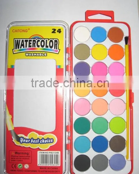 24 Color Water Color Paint