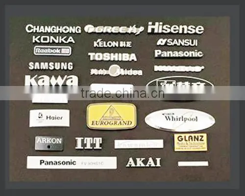 Factory Price Etched Stainless Steel Nameplates, Metal Nameplate for Shoes, Low Tolerance Etching Nameplate photo-3