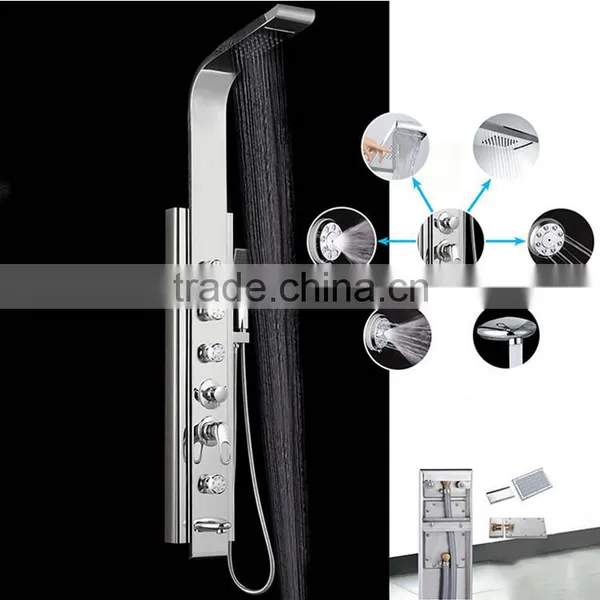 Popular Bathroom Design 304 Stainless Steel Shower Panel Y-003 photo-2