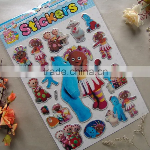 2015 Cheap High Quality Kids Cute Puffy Sticker,3D Cartoon Puffy Sticker photo-3