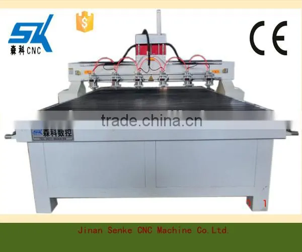 2016 New Businese Idea Wood Cnc With Multi Spindle for Wood Furniture Carving Machine Multi Spindle 3d Cnc Router photo-5