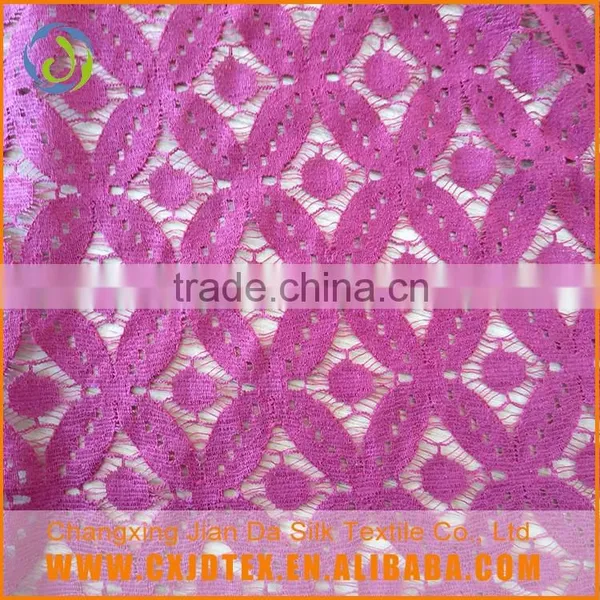 Wholesale Promotional Pretty Advertising Lace Styles Flower Tulle Cotton Lace Fabric for Cloth Supplier's Choice photo-5