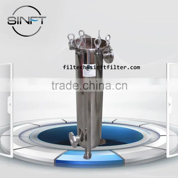 Liquid Filtration V Clamp Bag Cartridge Housing