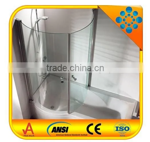 900*900 Simple Tempered Glass Shower Rooms photo-5