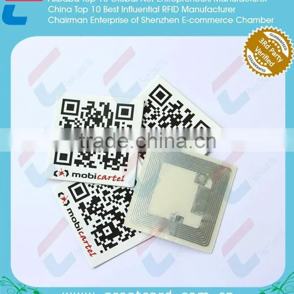 Printable Anti-metal NFC Tags With QR Code photo-2