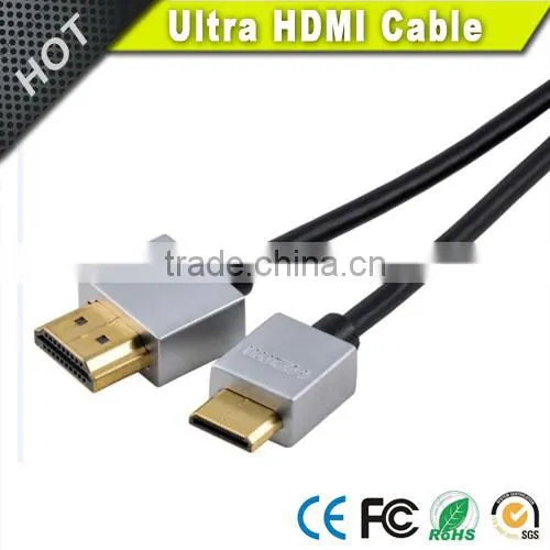 Ultra-Slim HDMI Cables 3D & 4K Rated With Ethernet - 3 Feet photo-4