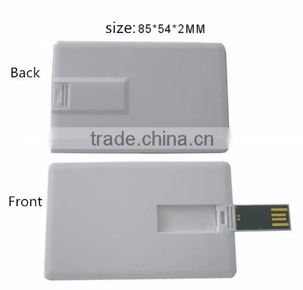 Credit Card Name Card Shape UDP Chips USB Flash Disk Drive USB 2.0 U SB 3.0 1MB-256GB photo-5